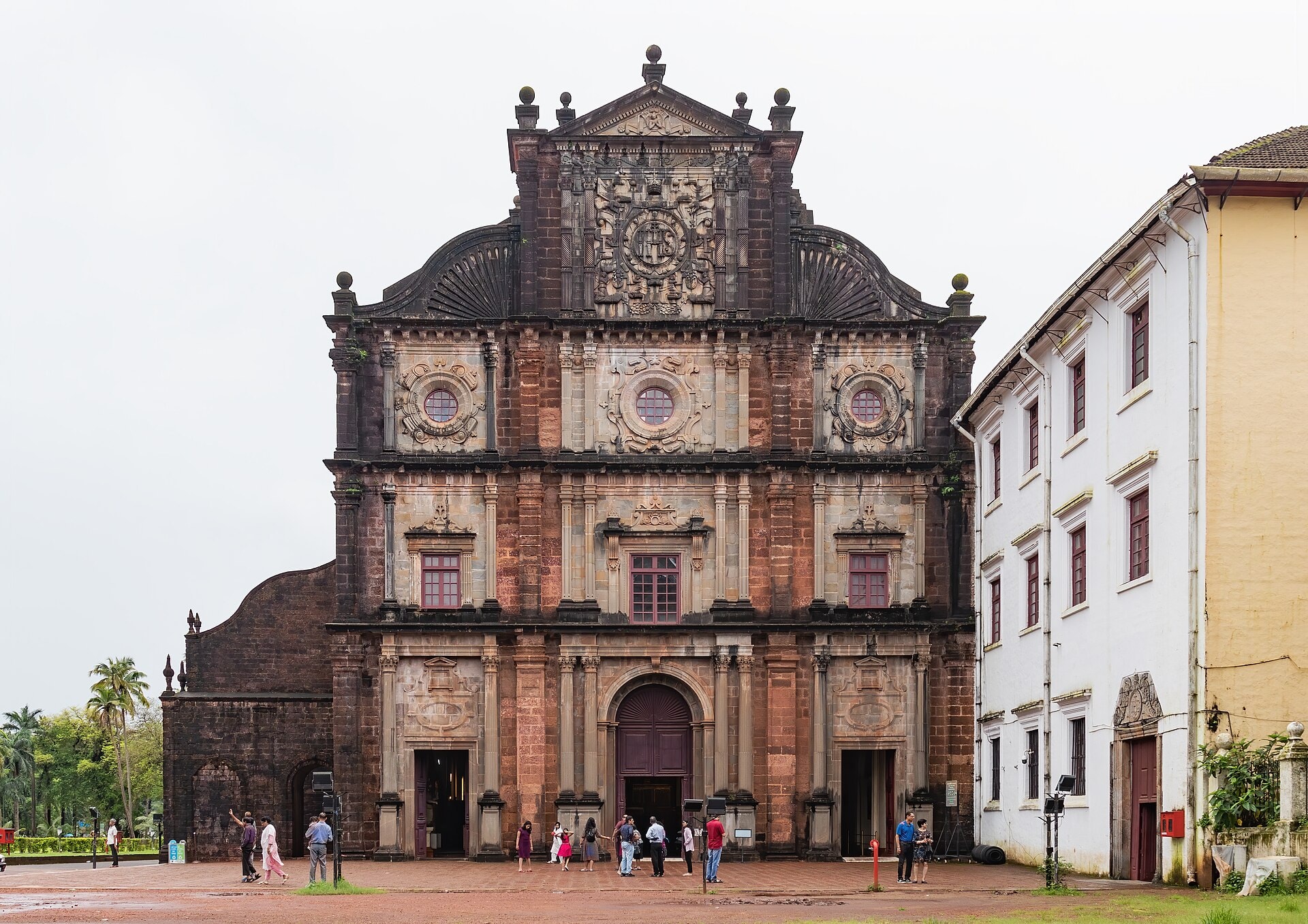The Basilica of Bom Jesus, a UNESCO World Heritage church in Old Goa, India