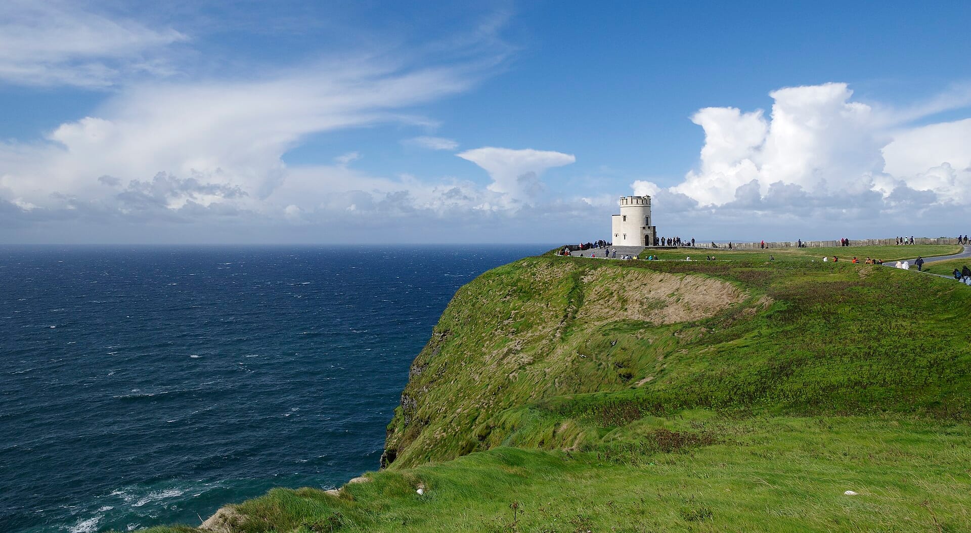 The Cliffs of Moher on the Atlantic coast of County Clare, Ireland