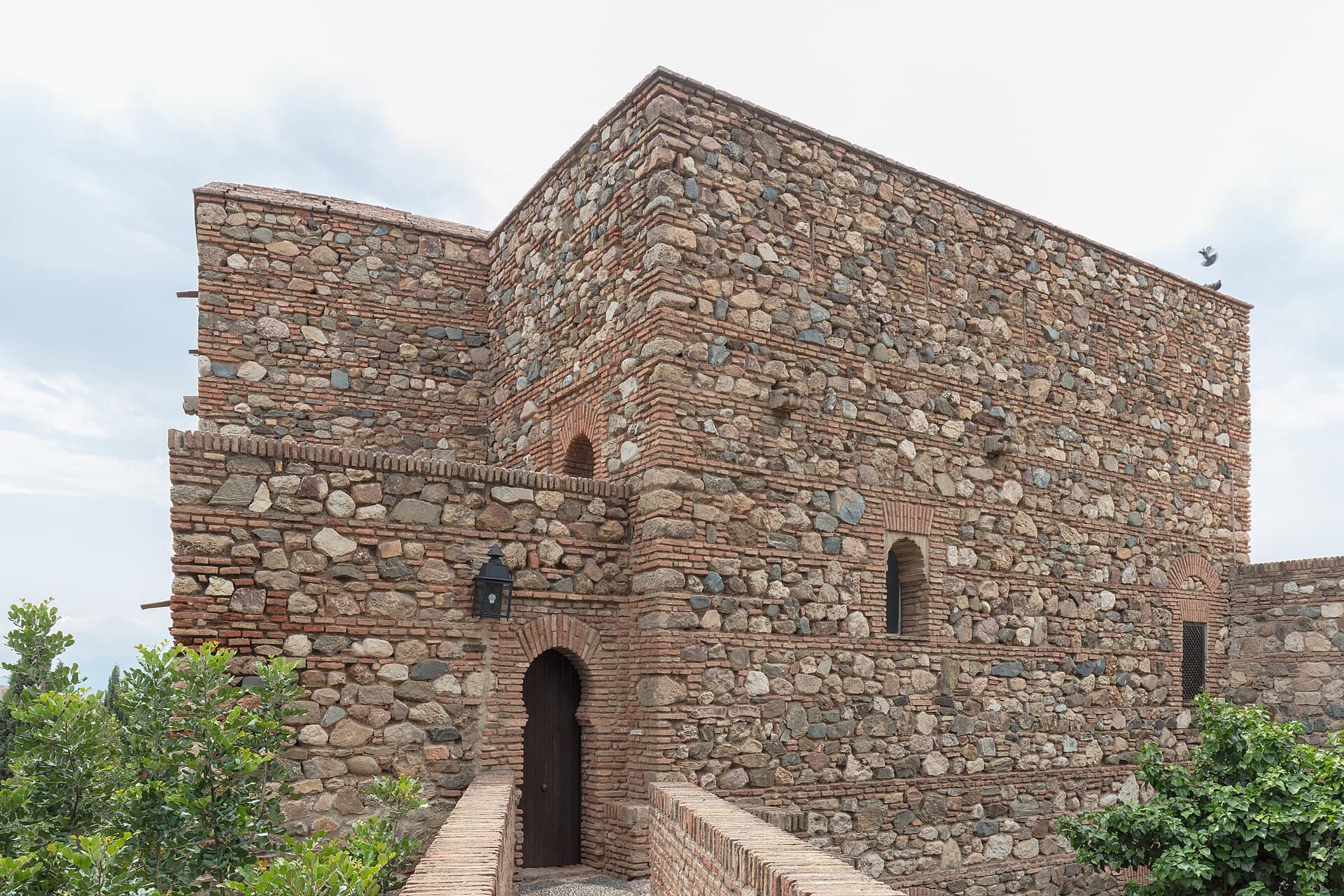 The Alcazaba, a Moorish fortress overlooking Málaga, Spain