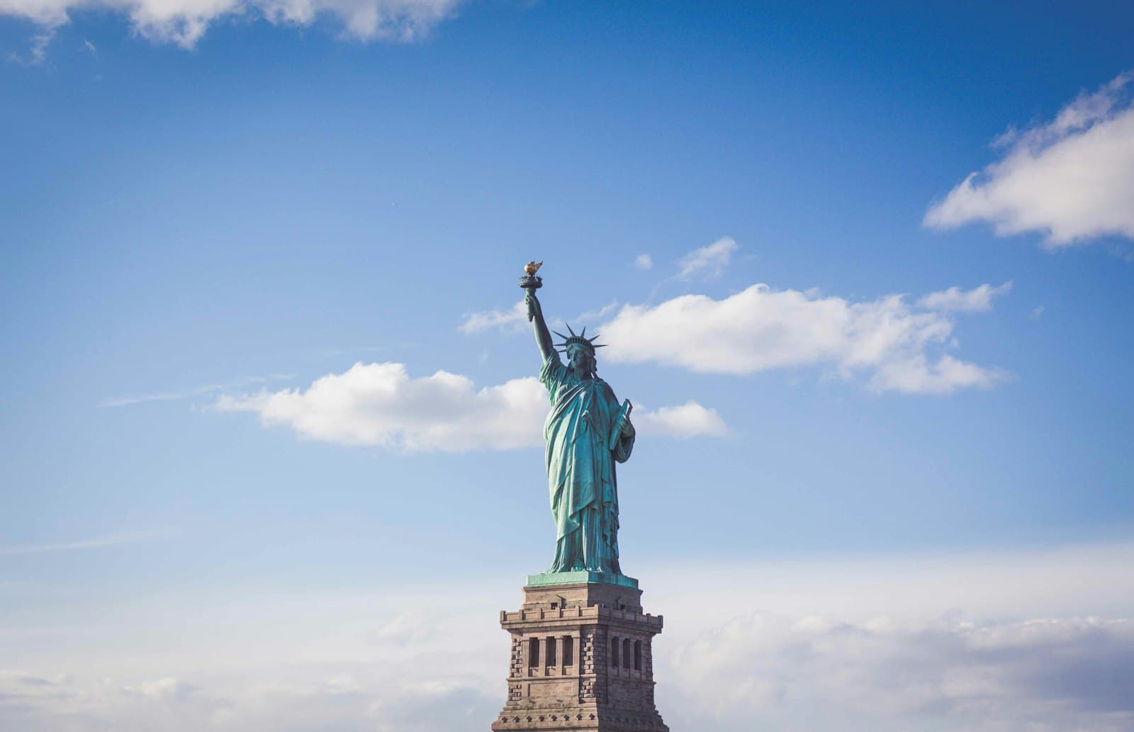 The Statue of Liberty in New York, United States