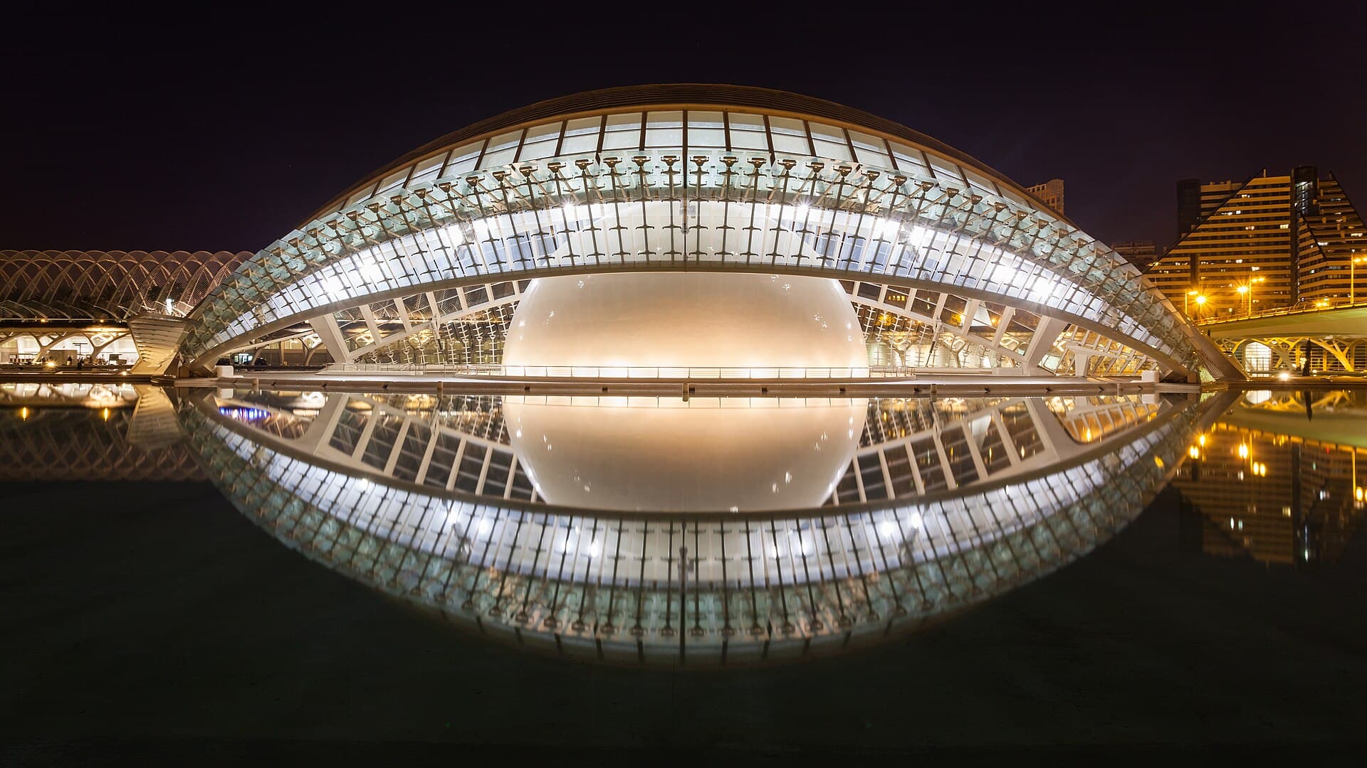 L'Hemisfèric at the City of Arts and Sciences in Valencia, Spain